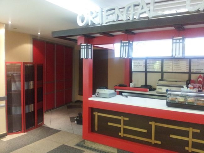 Оформление Oriental cafe